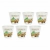 LA PORCELLANA BIANCA LIQUORELLI Zestaw 6 kieliszków na likier liquirizia 75 ml